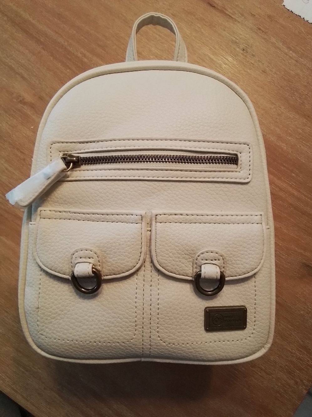 White Mountain Mini Backpack Bag/Purse with Dual Front Pockets* Nwt